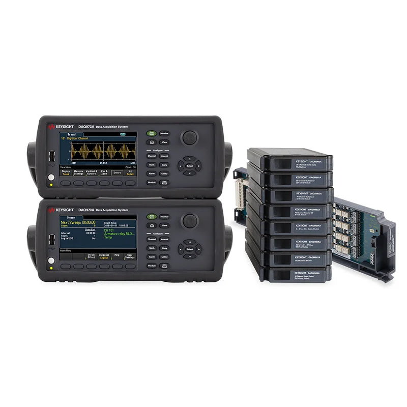 Keysight DAQ970A Data Acquisition System, 3-slot mainframe with USB and LAN, sample rates up to 800 kSa/s - Get a Discount