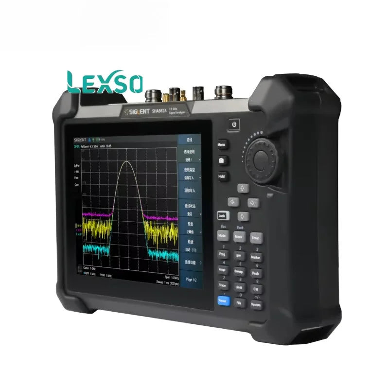 Siglent The Real-time Analysis Function Of The SHA862A Handheld Signal Analyzer Is Capable Of Capturing Transient Signals  lexso