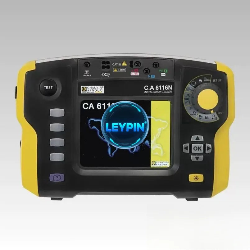 Original CHAUVIN ARNOUX AEMC CA 6116N Multi-Function Installation Tester Equipped with Advanced Type-B RCD Testing   ytdi