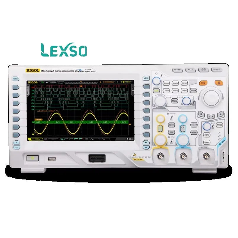 RIGOL MSO2102A Dual-channel Digital Oscilloscope 2202A/2302A-S Bandwidth Band Logic Analysis   lexso