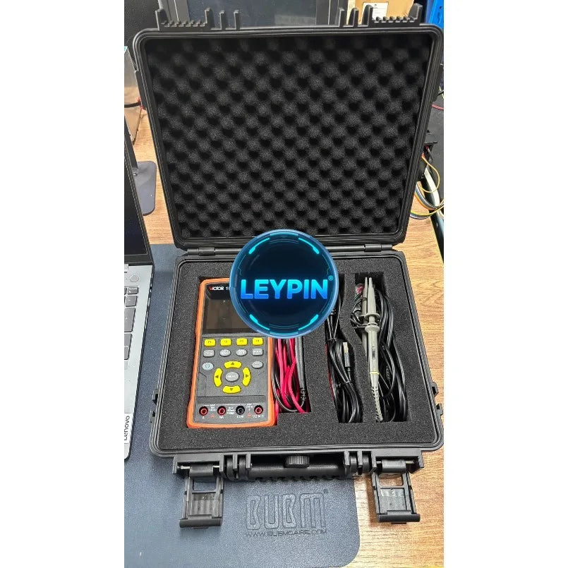 VICTOR 152S 50MHz Handheld Dual Channel Oscilloscope Multimeter 3.2" Color Screen, Signal Generator, Waveform Storage    ytdi