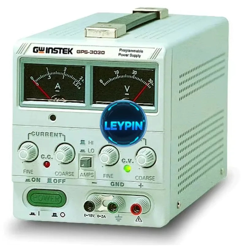 GW Instek GPS-3030D 30V/3A Adjustable DC Power Supply With Digital Display     lexso