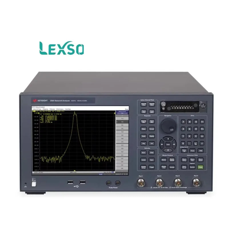 Keysight Technologies E5071C ENA Vector Network Analyzer 9 kHz to 20 GHz Frequency Range Electronic Measuring Instrument lexso