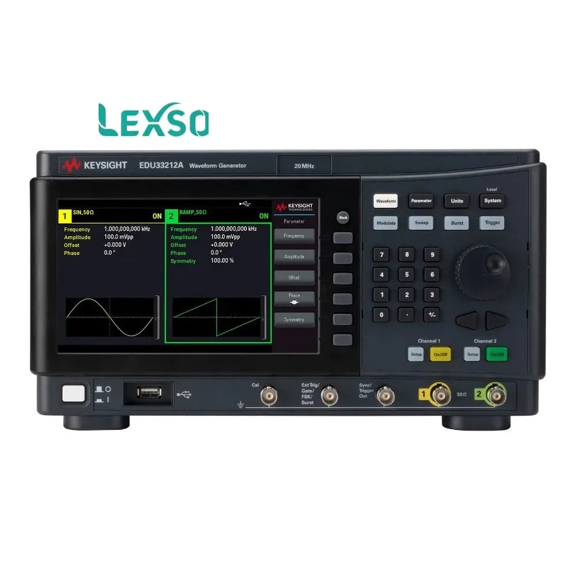 Keysight EDU33212A 20 MHz 2-Channel Electronic Waveform Generator for Measuring Electronic Devices   ytdi