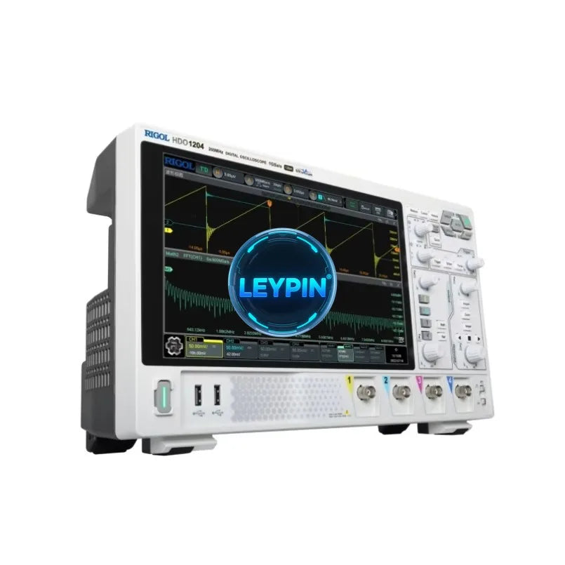 Rigol DHO1204 200MHz 4-Channel Digital Oscilloscope 12-bit High Resolution 2GSa/s Sampling Rate  OEM/ODM    lexso