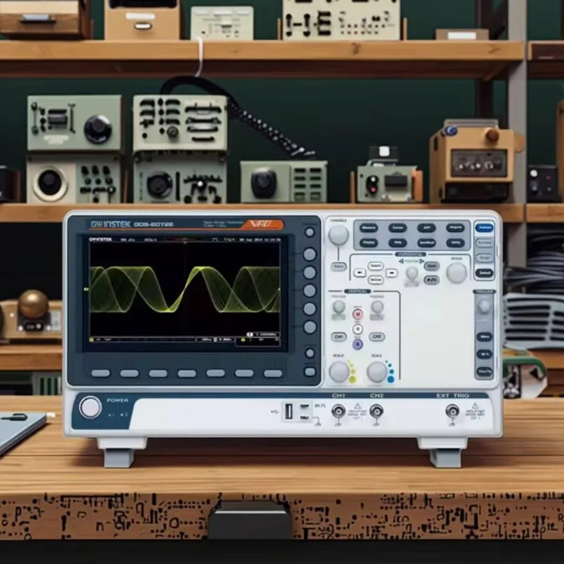 GW Instek GDS-2204E Digital Storage Oscilloscope 200 MHz Bandwidth 4 Channels 1 GSa/s Sampling Rate   lexso
