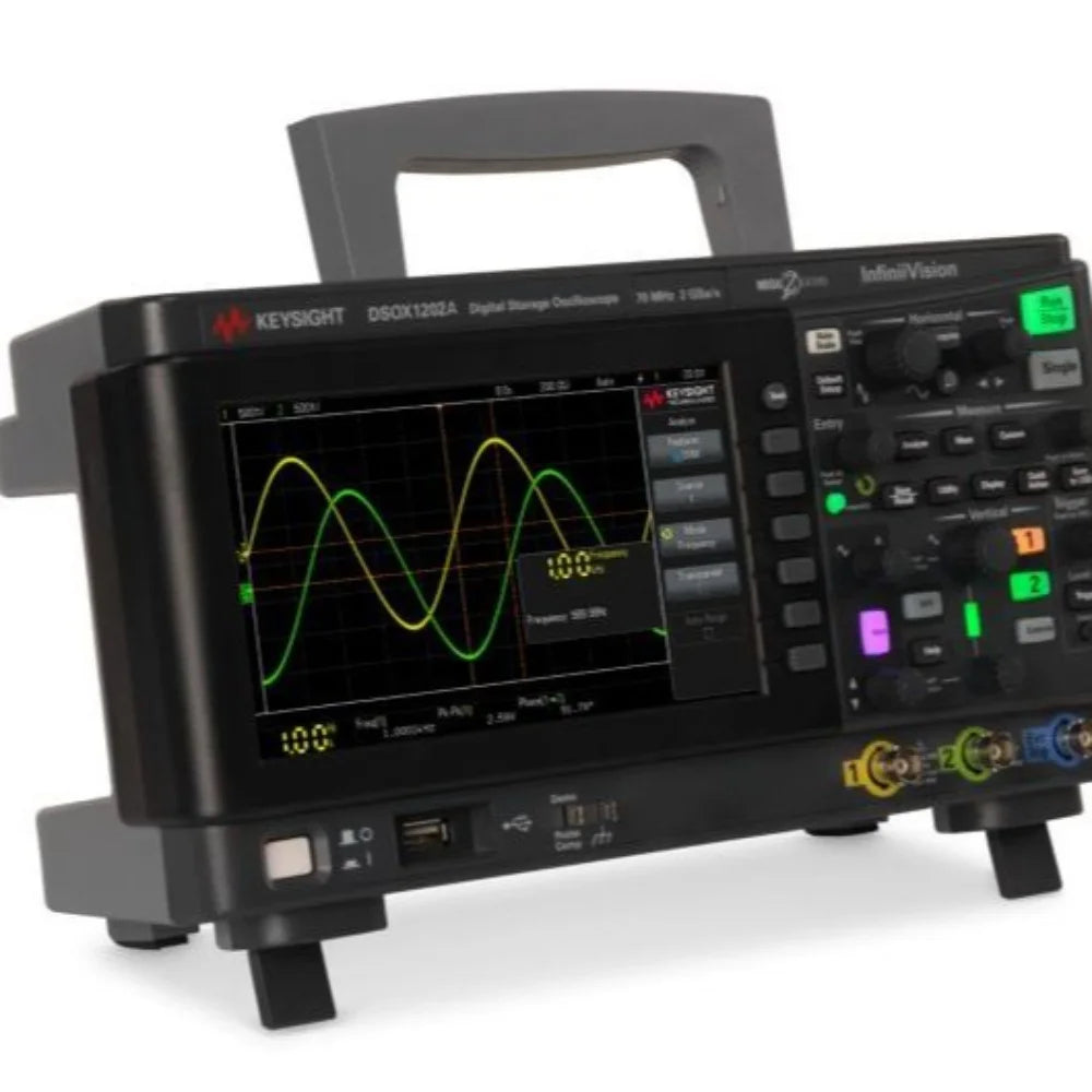 Keysight Technologies DSOX1202A InfiniiVision 1000 X Series, 70MHz Bench Oscilloscope, 2 Analogue Channels    ytdi