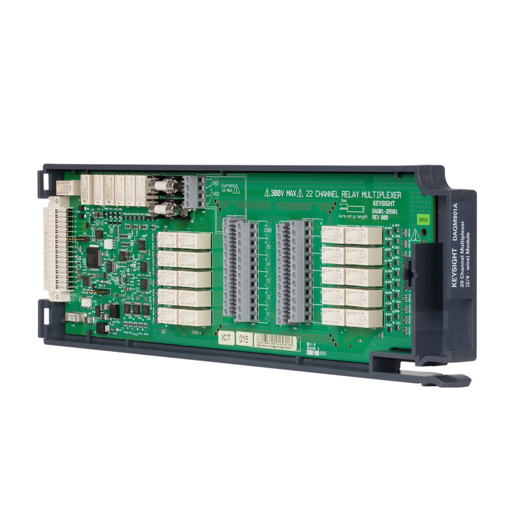 Keysight DAQM901A 20-Channel Multiplexer (2/4-Wire) Module for DAQ970A and DAQ973A Electronic Measuring Instruments lexso