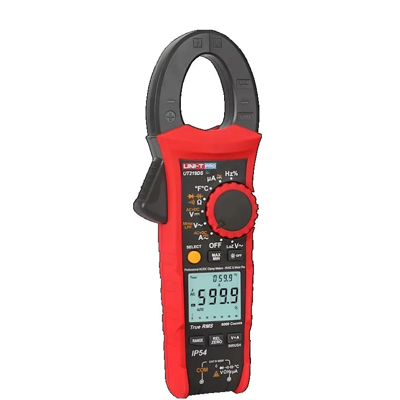 Uni-T UT219Ds Factory Maintenance Resistance Tester True Rms Ac Dc Dual Measuring Mode Digital Clamp Meter Ammeter Clamp lexso