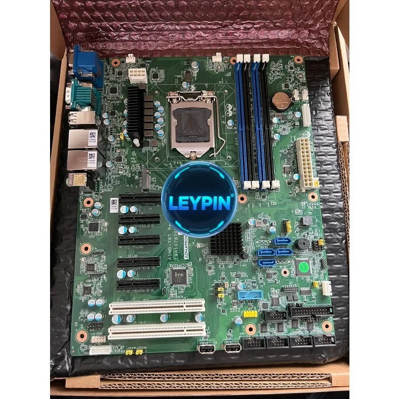 Advantech AIMB-787 Industrial ATX Motherboard Intel 128GB DDR4 Triple Display Dual LAN for Automation Machine Vision    ytdi