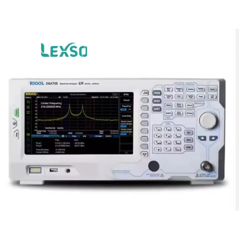 RIGOL 1.5GHz Spectrum Analyzer DSA705 Digital Spectrum Analyzer 10Hz Bandwidth lexso