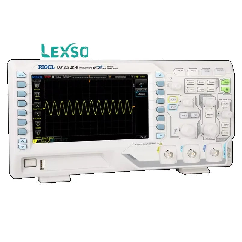 RIGOL Digital Oscilloscope DS1102Z-E/DS1202Z-E Dual Channel 100MHz/200MHz   lexso