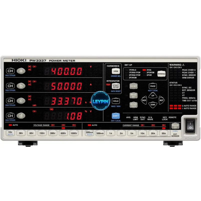 Hioki PW3337 Power Meter AC/DC 3 Channel   ytdi