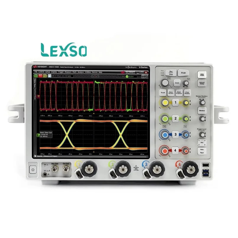 Keysight DSAV134A Infiniium V-Series Oscilloscope: 13 GHz, 4 Analog Channels lexso