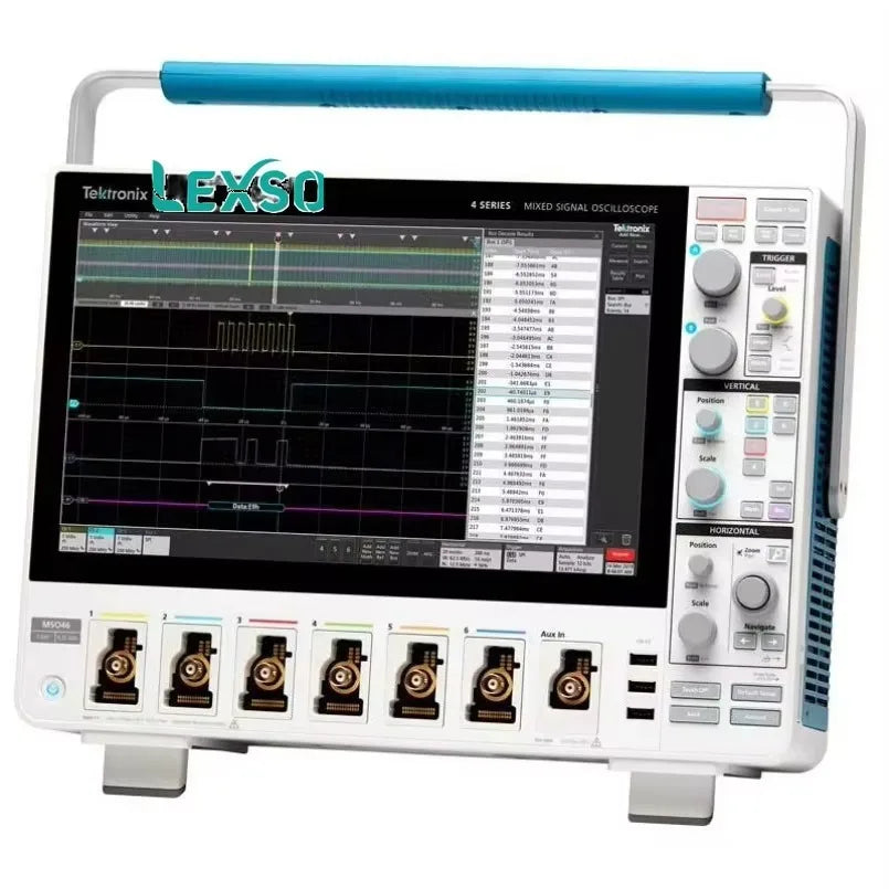Tektronix Mso44 Mso46 Customizable OEM Supported Mixed Signal Oscilloscope for Test Instruments lexso    ytdi