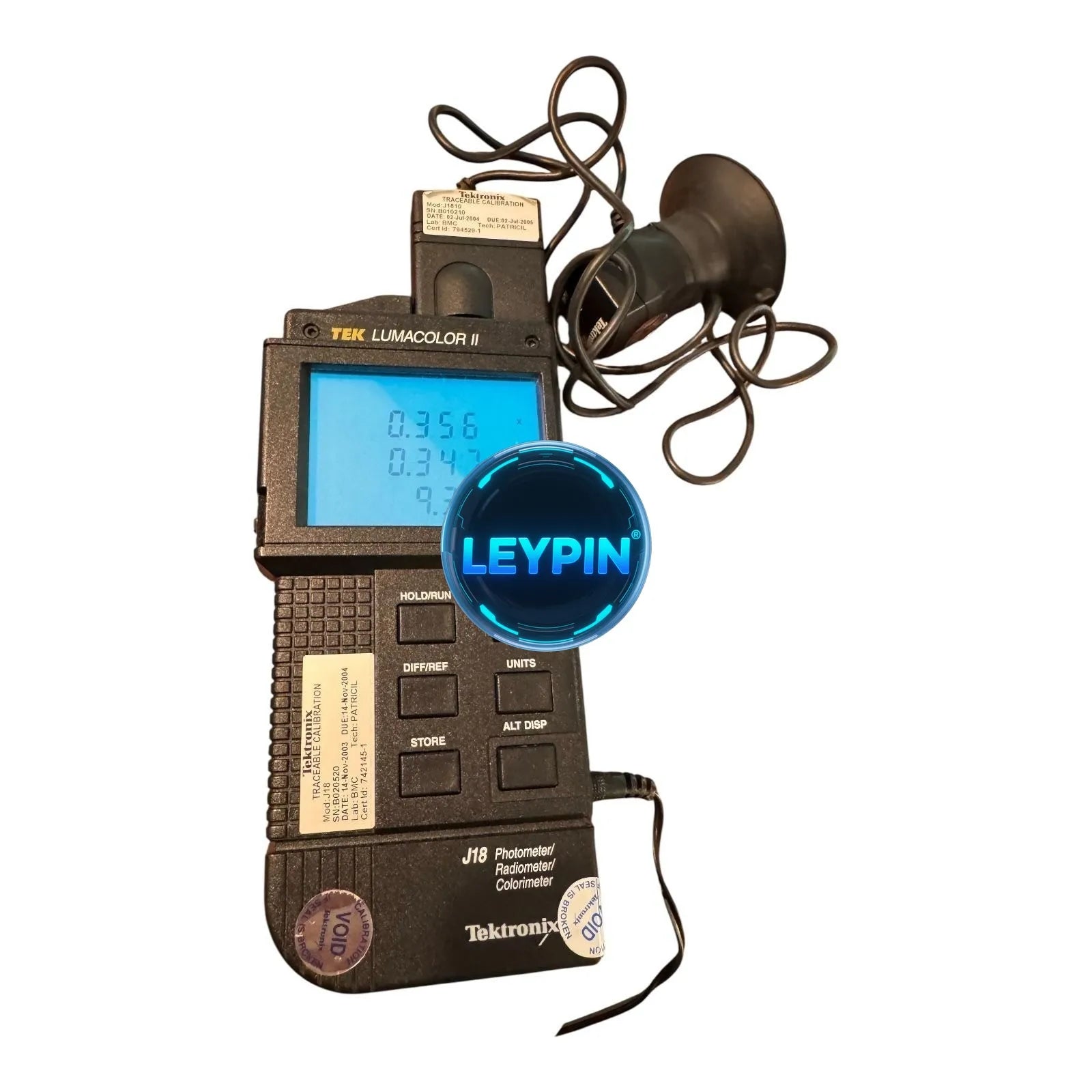 Tektronix Lumacolor J18 Radiometer/Photometer/Colorimeter w/Case Accessories    ytdi
