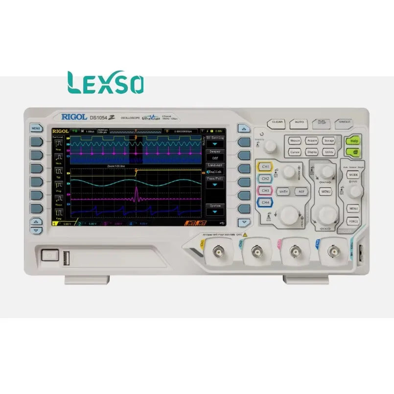 Rigol DS1054Z Digital Oscilloscope 4 Channels 1GSa/s Sampling Rate 12M Storage Depth lexso