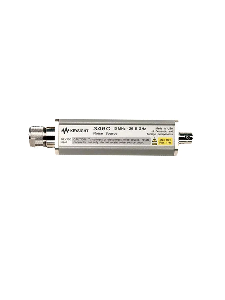 Keysight 346A 346B 346C Noise Source 10 MHz to 26.5 GHz with <1.35:1 VSWR and BNC/3.5mm Connectors