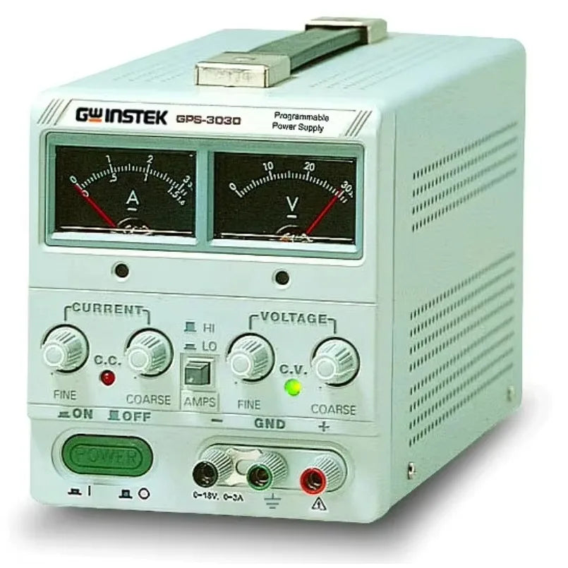 GW Instek GPS-3030D 30V/3A Adjustable DC Power Supply With Digital Display  lexso