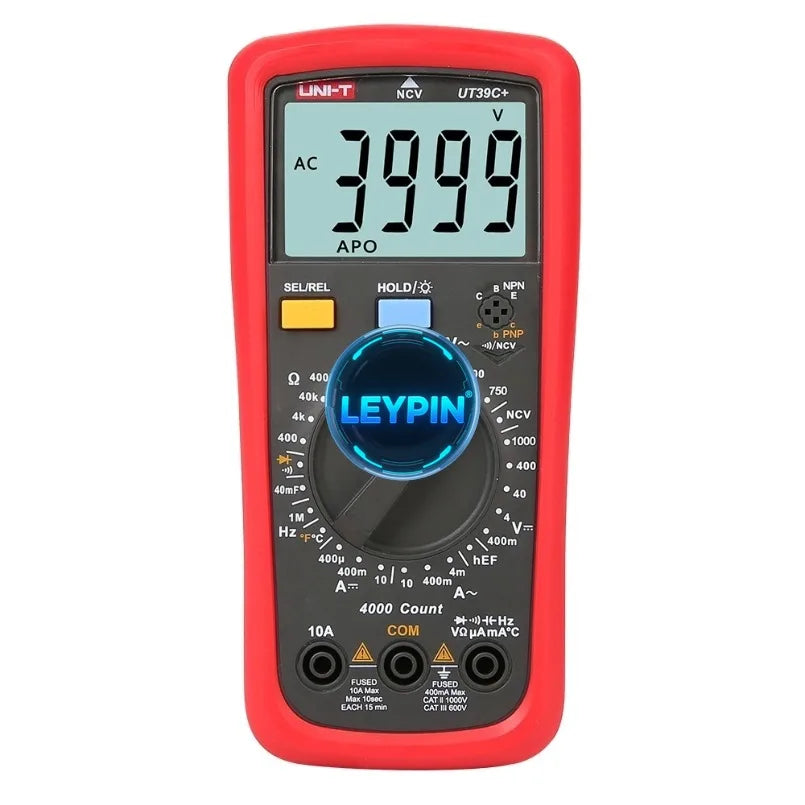 UT39C+ Diode Test Uni-t Multimeter Voltage Meter Handheld Digital Multimeter     lexso