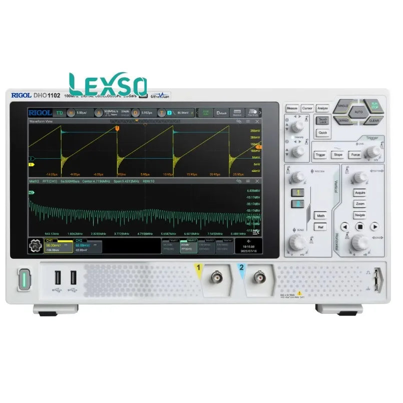 RIGOL DHO1102 Modern High-Clarity Dual-Channel Digital Oscilloscope for Efficient Signal Inspection and Troubleshooting lexso