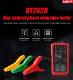 UNI-T UT262D Non-Contact Phase Detector Sequence Measurement Double Insulation Protection Live Power Range AC 1000V LS    ytdi