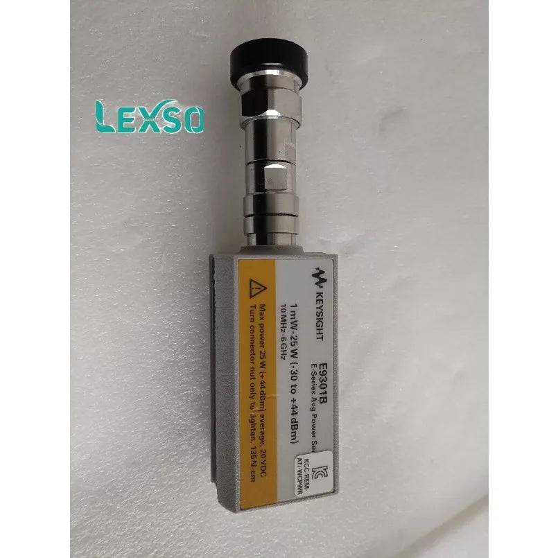 Keysight E9301B E-Series Average Power Sensor 10 MHz to 6 GHz and Power Range -30 to +44 DBm (74 DB Dynamic Range).    lexso