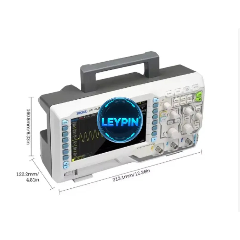 Rigol DS1202Z-E Digital Oscilloscope 2 Channels 1GSa/s Sampling Rate 24M Storage     lexso