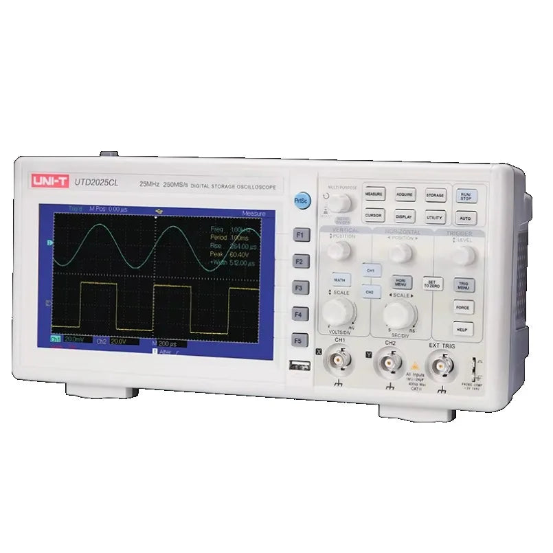 UNI-T UTD2025CL Digital Storage Oscilloscope Oscilloscope Logic Analyzer Usb Shenzhen Oscilloscope lexso
