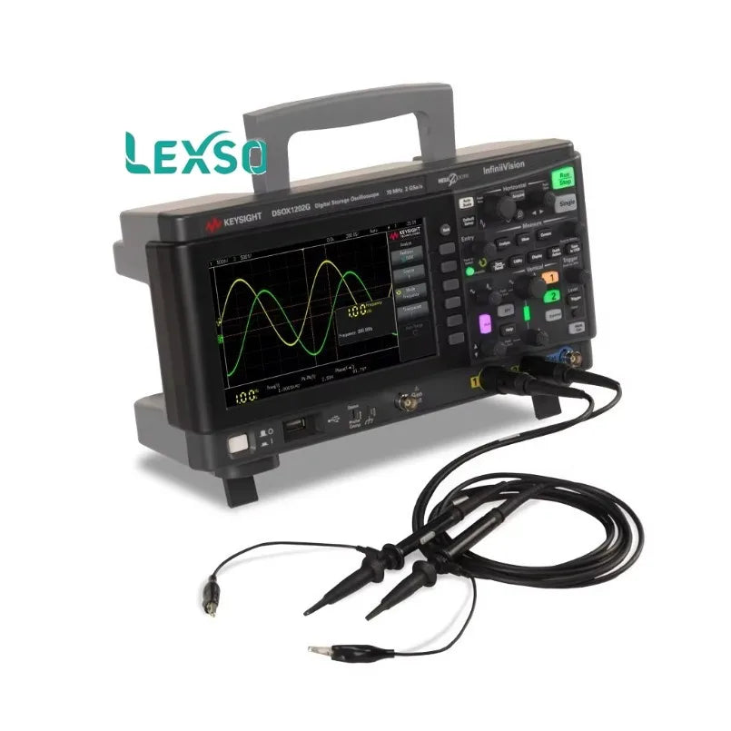 Keysight   DSOX1202G/DSOX1202A-200 InfiniiVision 1000 X Series 200MHz Bench Oscilloscope with 2 Analogue Channels lexso