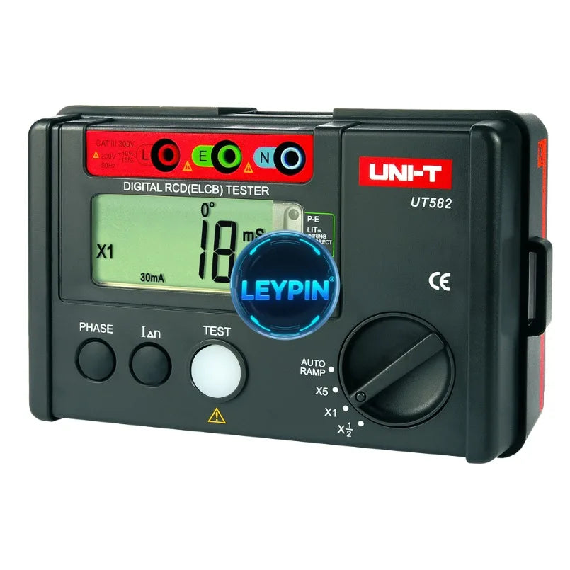 UNI-T UT582 Over-range Double Reinforced Insulation AUTO RAMP Function Leakage protection Switch Tester     lexso