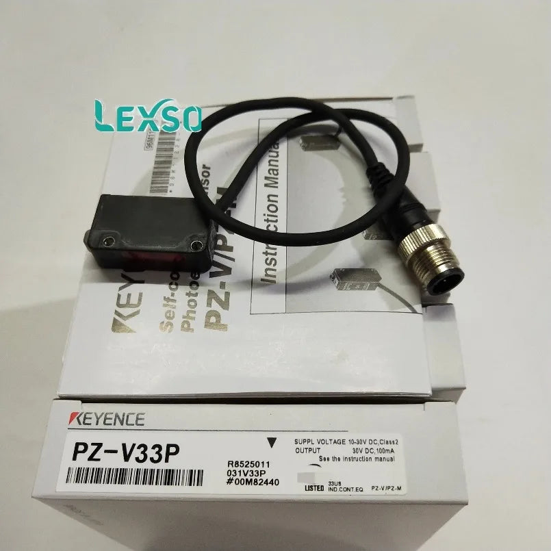KEYENCE PZ-V33P Photoelectric Switch Sensors Fiber Optic Sensors PZ-V33P New Original in Box lexso