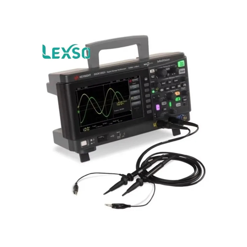 Keysight Dsox1202A USB Portable Dual Channel Digital Oscilloscope with Edux1052A/G High-Performance Product lexso
