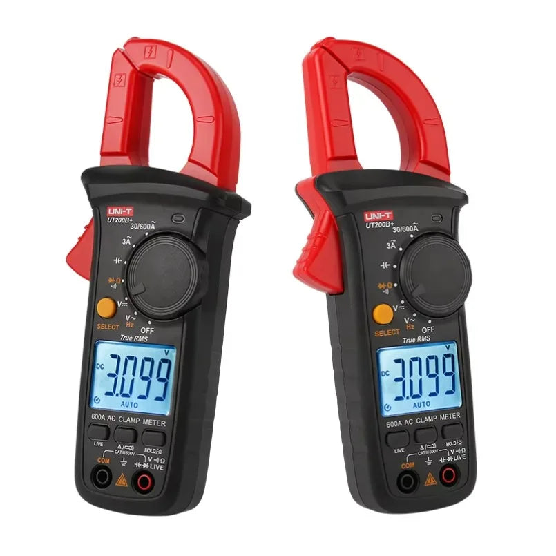 UNI-T UT200B+ Digital Multimeter AC Current Clamp Meter Voltmeter & Ammeter Pliers Electrician Tester lexso