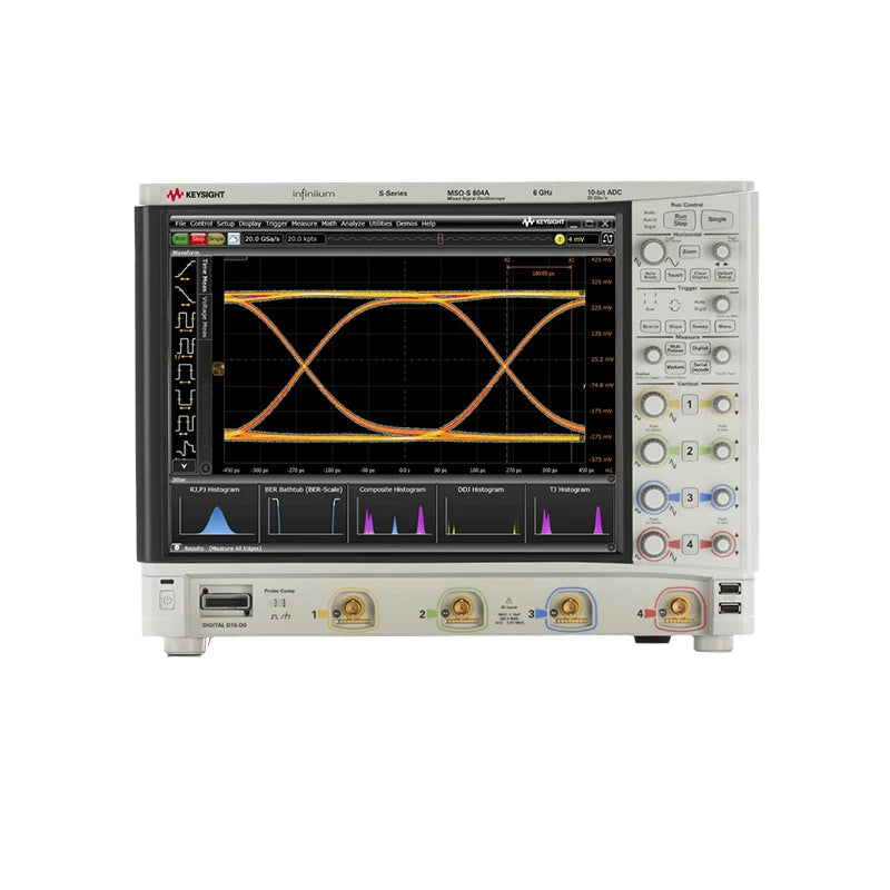 Keysight Agilent MSOS604A High Definition Oscilloscope 6 GHz 4 Analog and 16 Digital Channels