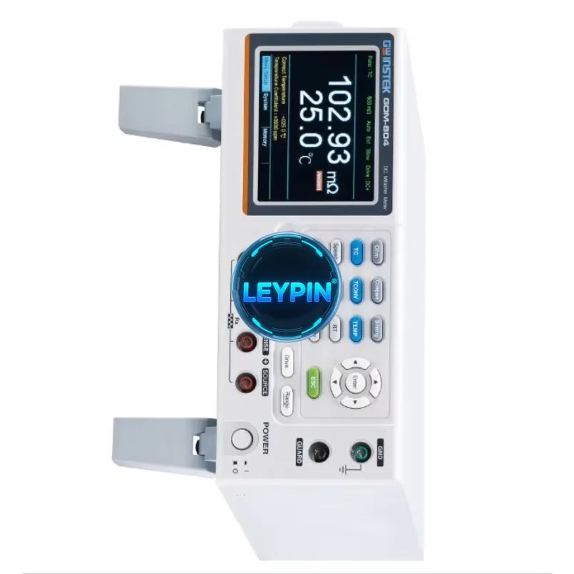 GW Instek GOM-804 High Precision DC Milli Ohm Meter 5.5 Digit Low Resistance Tester with 4-Wire Measurement      lexso