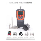 VICTOR 10N 2.2LB Digital Force Gauge Equipment Portable Meter High Precision Push Pull Force Tester Split Dynamometer LS   ytdi