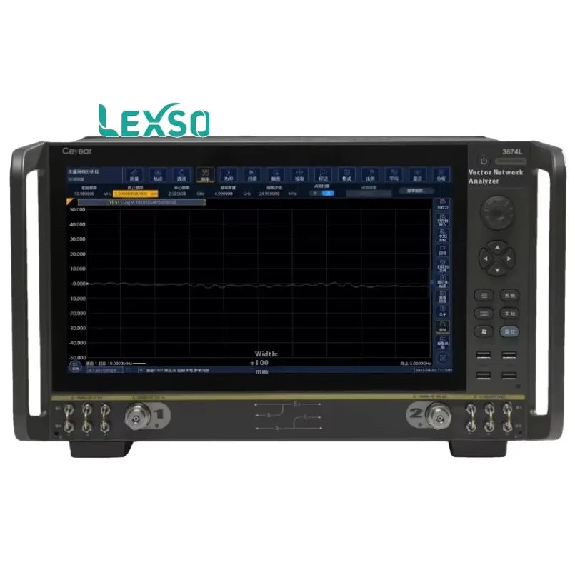 Ceyear 3674C Network Analyzer 500Hz~110GHz 0.1Hz Resolution 5W Power  Plastic ODM China Electronic  lexso