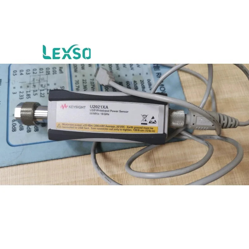 Keysight U2021XA 50MHz to 18GHz USB Peak Power Sensor 25000 Readings/second,80 Msample/sec    lexso    ytdi