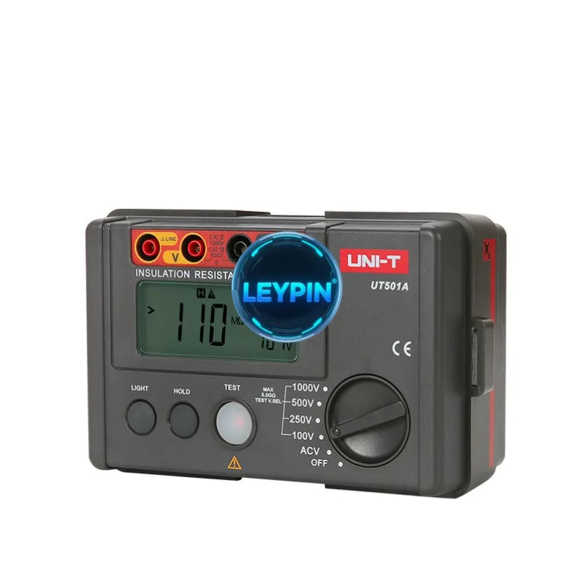 UNI-T UT501A 1000V Insulation Resistance Meter Ground Tester Megohmmeter Voltmet Automatic Measurement     lexso