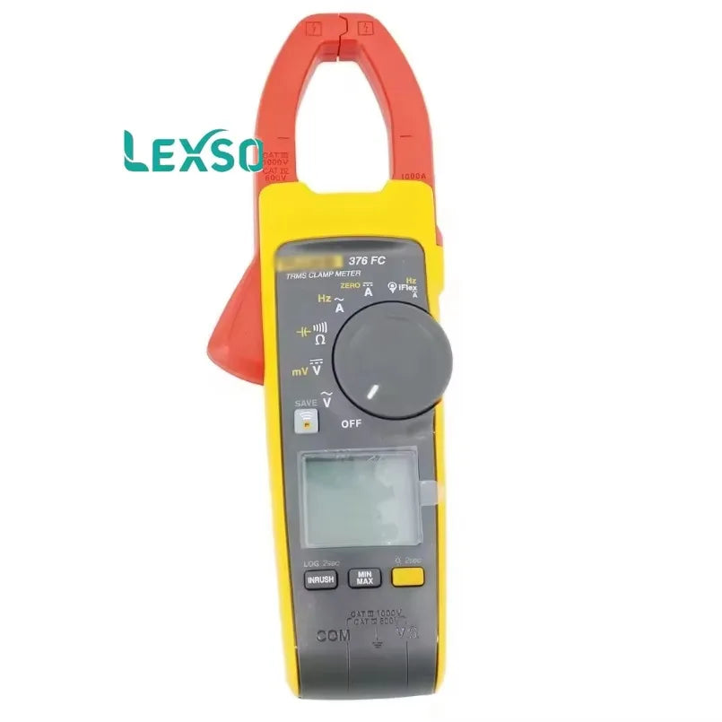 376 FC TRMS CLAMP METER Digital Multimeter LCD Mobile App Control 1 Year Warranty IP55 Protection  lexso