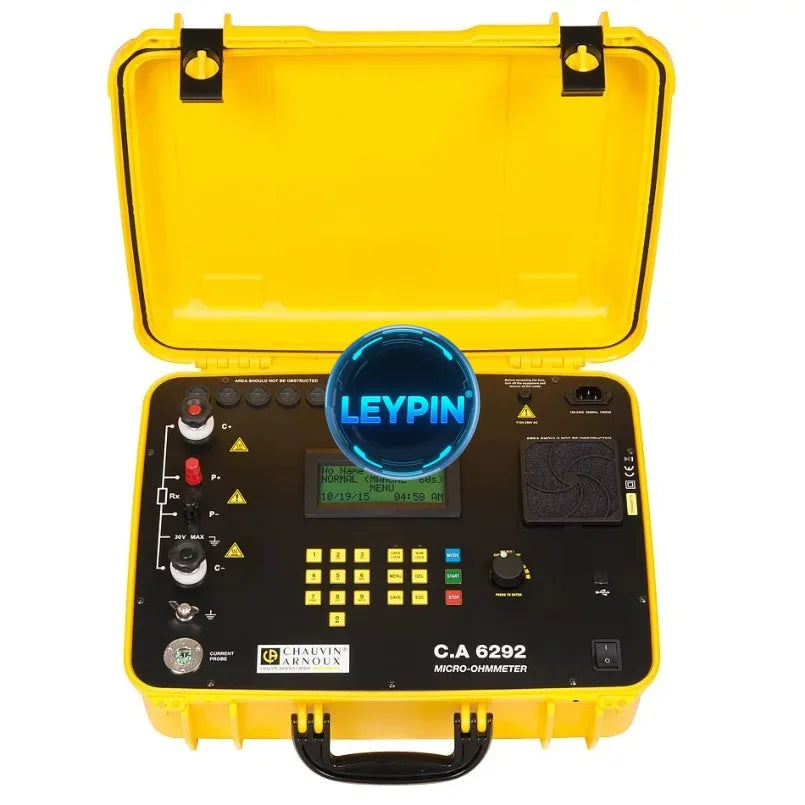 Chauvin Arnoux 6292 Micro Ohmmeter 200A with Software High Precision Resistance Meter   ytdi