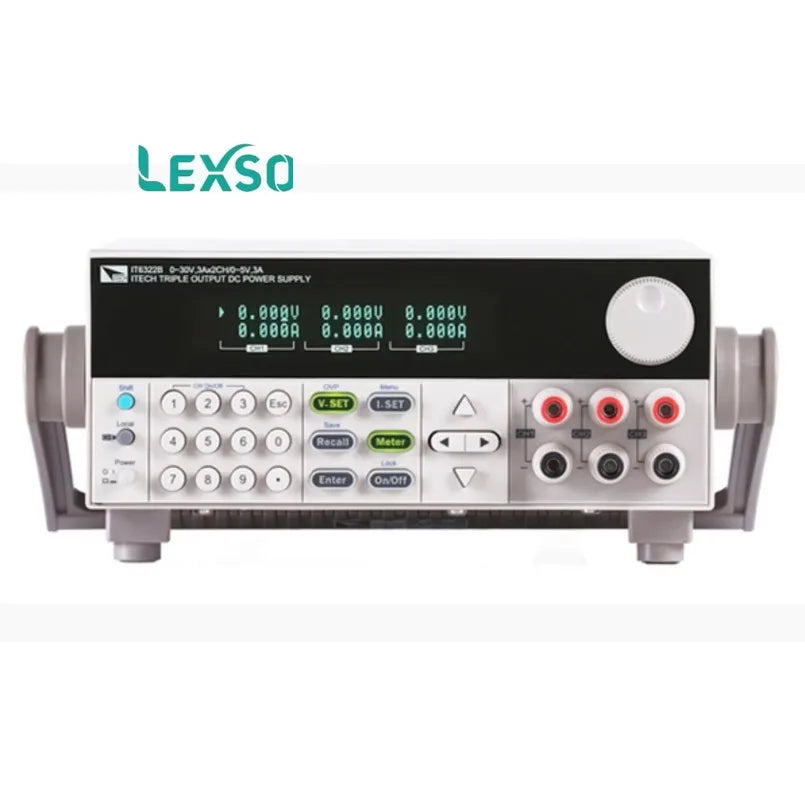 ITECH IT6333C Triple Channel Programmable DC Power Supply 180W Precision Laboratory Power Supply  lexso