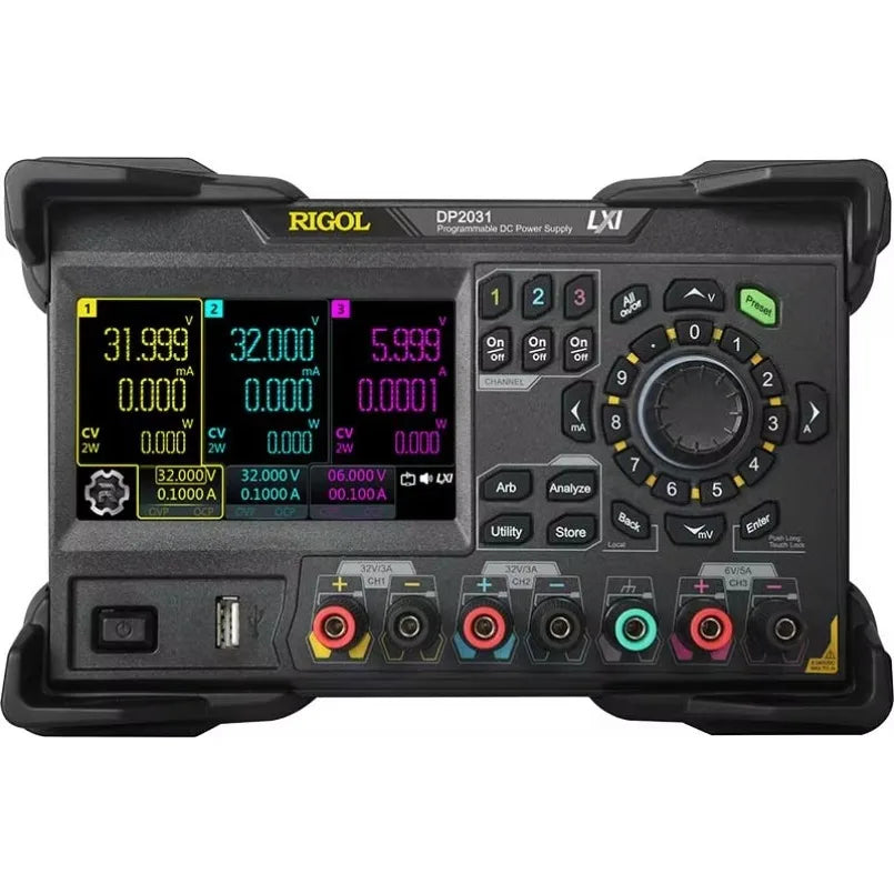 RIGOL DP2031 DC Power & Loads 3 Channels High Speed and Low Current Analysis of High Speed Arb Mode lexso