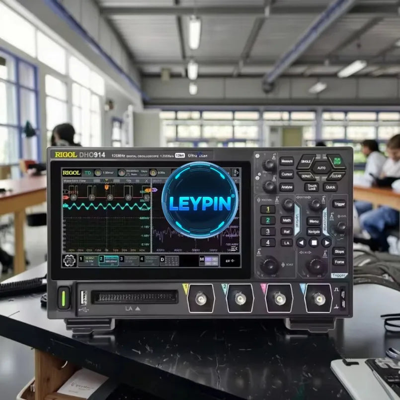 Rigol DHO914 4 CH Digital Oscilloscope 125 MHz Bandwidth 1.25 GSa/s 12-Bit  Advanced Signal Analysis Features     lexso