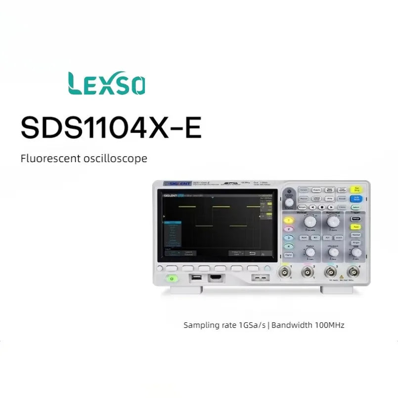 Siglent 1g Sampling Rate Digital Oscilloscope SDS1072/74/1104/1202X-E  lexso