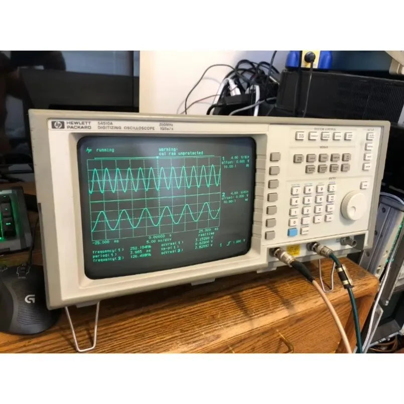 used HP Keysight Agilent 54510A 2 Channel 250MHz Digitising Scope   lexso