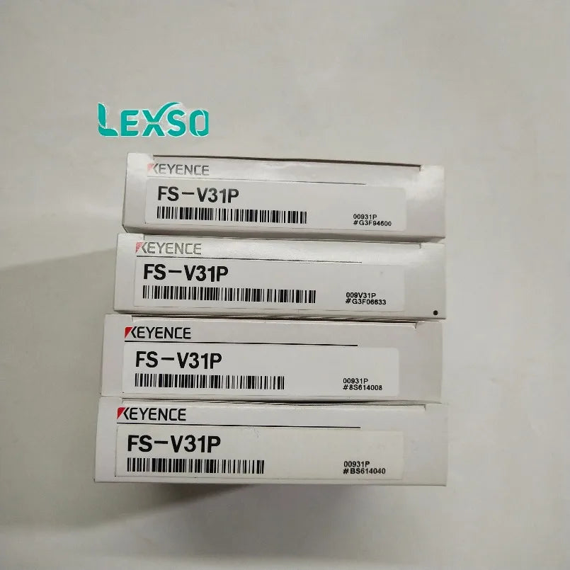 FS-V34C NPN Output Fiber Amplifier M8 Connector Expansion Unit Digital Fiber Optic Sensor lexso
