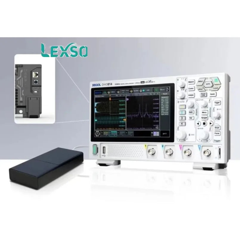 RIGOL DHO814 Premium Quad-Channel High-Bandwidth Digital Oscilloscope for In-Depth Signal Exploration and Validation lexso