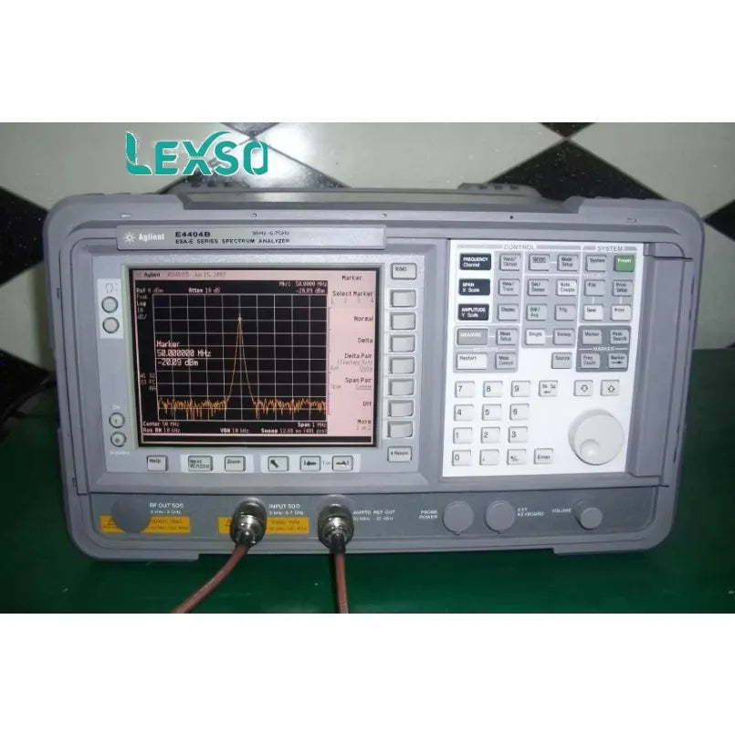 Keysight Used E4404B ESA-E Spectrum Analyzer, 9 kHz to 6.7 GHz (Agilent) Price Negotiable lexso